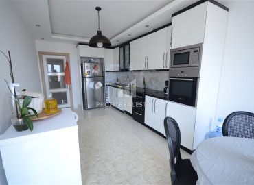 Меблированная квартира 4+1, 280 м2, с отдельной кухней и видом на море в комплексе с инфраструктурой в Джикджилли, Аланья ID-11041 фото-6