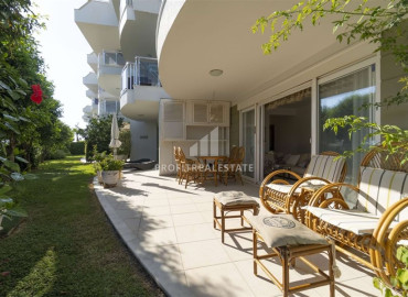Стильная трехкомнатная квартира, 150м², с садом, в районе Алании Конаклы, в 200м моря ID-11050 фото-11
