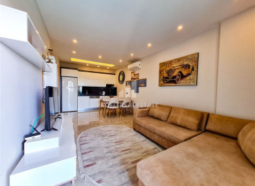 Меблированная двухкомнатная квартира у самого моря, в комплексе класса люкс, в 50 метрах от центра района Махмутлар, Аланья ID-11060 фото-3