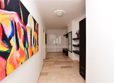 Стильная трехкомнатная квартира 100 м2, с красивой мебелью и панорамным видом на море в Тосмуре, Аланья ID-11080 фото-16