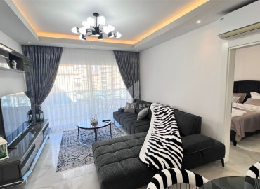 Stylish one-bedroom apartment, ready to move in, 150 meters from the center of Mahmutlar, Alanya ID-11084 фото-6
