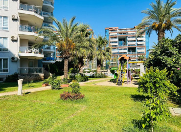 Spacious one-bedroom apartment 115 m2 with bright furniture, sea view, in a residence with facilities in Cikcilli, Alanya11088 ID-11088 фото-4