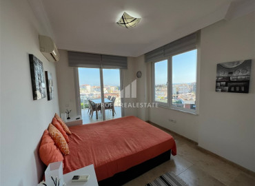 Spacious one-bedroom apartment 115 m2 with bright furniture, sea view, in a residence with facilities in Cikcilli, Alanya11088 ID-11088 фото-13