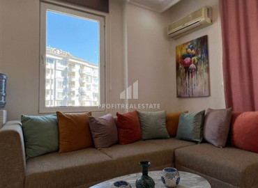 Bright cozy apartment 110 m2, with two bedrooms and large balconies in a residence with facilities in Tosmur, Alanya ID-11091 фото-5