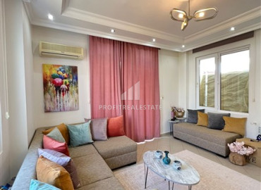 Bright cozy apartment 110 m2, with two bedrooms and large balconies in a residence with facilities in Tosmur, Alanya ID-11091 фото-8