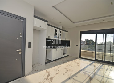 Новая трехкомнатная квартира с видом на море, в чистовой отделке, Кестель, Аланья, 73 м2 ID-11105 фото-4