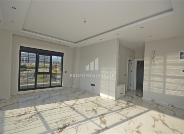 Новая трехкомнатная квартира с видом на море, в чистовой отделке, Кестель, Аланья, 73 м2 ID-11105 фото-6