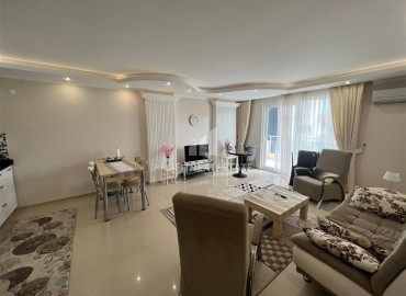 Элегантная квартира с одной спальней, 60м², в районе Алании Тосмур, в 600м от моря ID-11112 фото-4