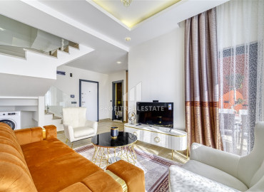 Two bedroom duplex with a designer interior in a residence built in 2022 Mahmutlar, Alanya 81 m2 ID-11115 фото-3