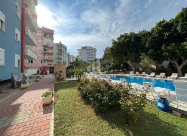 Bright furnished apartment 2 + 1, 250 meters from the sea, in a residence with facilities in Tosmur, Alanya ID-11119 фото-9