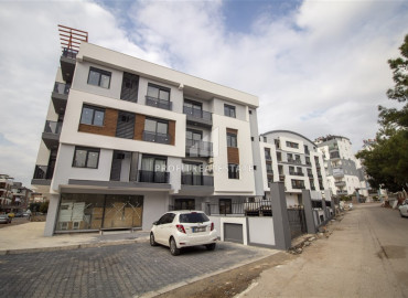 Новые апартаменты 1+1 в жилом комплексе с бассейном, Кепез, Анталья, 50 м2 ID-11126 фото-1