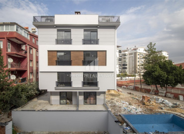 Новые апартаменты 1+1 в жилом комплексе с бассейном, Кепез, Анталья, 50 м2 ID-11126 фото-13