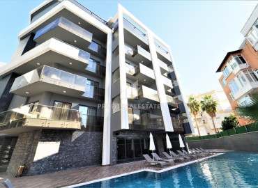 Stylish one-bedroom apartment with designer interior, 350 meters from the beach, in the center of Alanya ID-11133 фото-1
