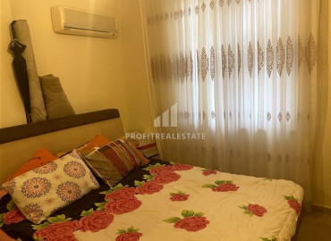 Furnished apartment 2 + 1, 350 meters from the sea, with a separate kitchen, in Tosmur, Alanya ID-11150 фото-11