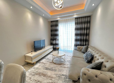 Элегантная двухкомнатная квартира в новом жилом комплексе, Махмутлар, Аланья, 65 м2 ID-11165 фото-2