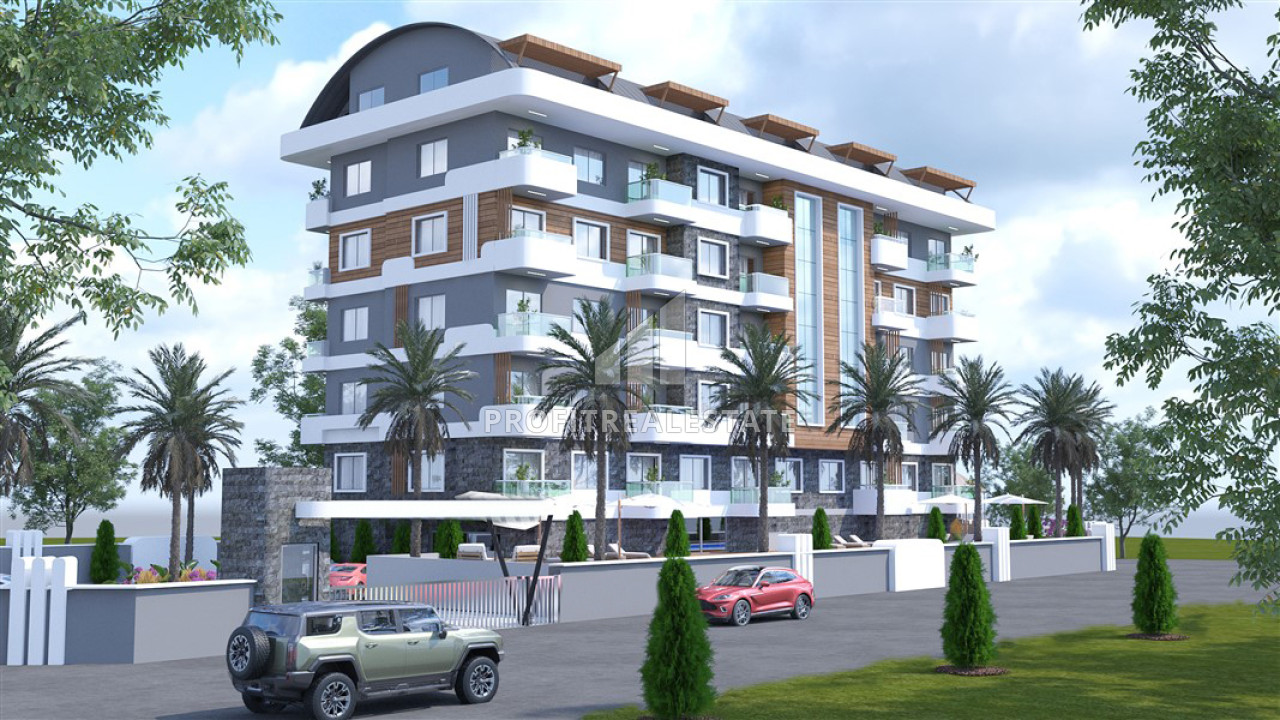 Старт продаж: квартиры разных планировок, 50-120м², в инвестиционном проекте в районе Алании – Газипаша ID-11176 фото-1