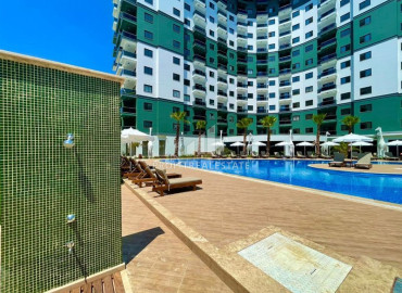 Уютная двухкомнатная квартира, 55м², в элитном комплексе в 500м от моря в Махмутларе, Алания ID-11217 фото-16