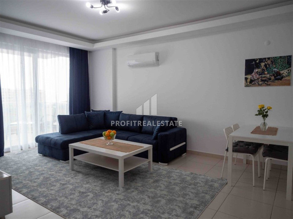 Трехкомнатная видовая квартира, 85м², с мебелью и бытовой техникой в элитной резиденции района Тосмур, Алания. ID-11225 фото-2