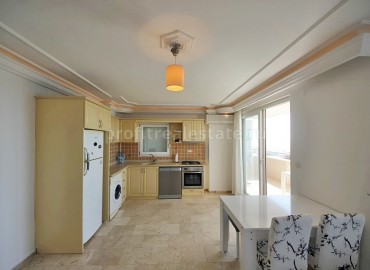 Квартира в Махмутларе, Алания, с мебелью и видом на море, 120 кв.м. ID-0873 фото-4