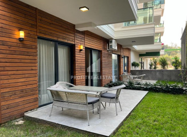 Дизайнерская двухуровневая квартира 110 м2 с собственным выходом в сад, в комплексе с инфраструктурой, Оба, Аланья ID-11265 фото-1