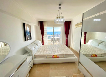 Меблированная трехкомнатная квартира 110 м2, на первой береговой линии, с панорамным видом на море, в Демирташе, Аланья ID-11273 фото-19