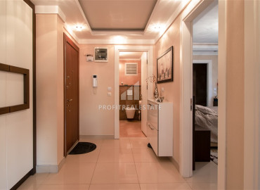 Меблированная трехкомнатная квартира, 130м², на высоком этаже в Махмутларе, Алания, с видом на море ID-11282 фото-16