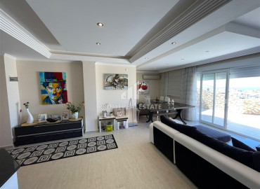 Двухуровневые апартаменты для большой семьи, с мебелью и техникой, всего в 550 метрах от пляжа Махмутлара, Аланья ID-11303 фото-12