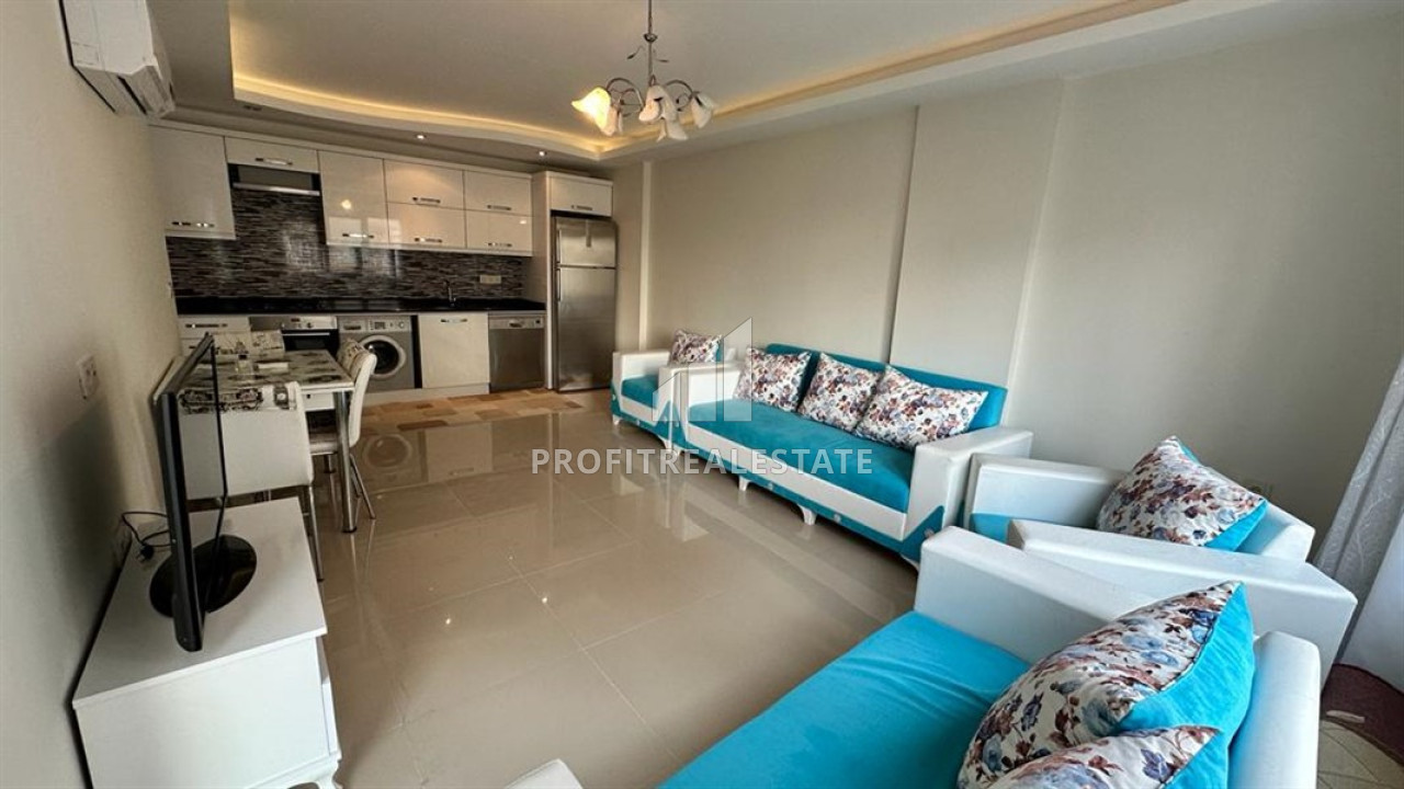 Уютная укомплектованная квартира 1+1, 65м², в 200м от моря в районе Махмутлар, Алания ID-11309 фото-2