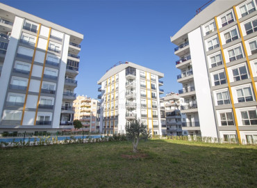 Трехкомнатные апартаменты, без мебели, в новой газифицированной резиденции с двумя бассейнами, Кепез, Анталья, 110 м2 ID-11321 фото-1