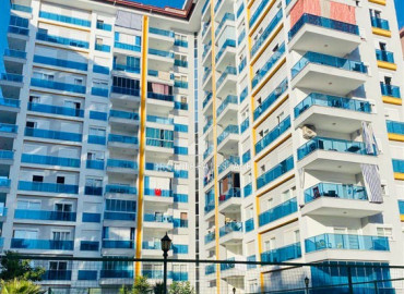 Элегантная двухкомнатная квартира 60 м2, с мебелью, застекленным балконом, в 500 метрах от моря в Махмутларе, Аланья ID-11323 фото-16