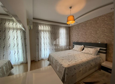 Elegant two bedroom apartment 110 m2 with furniture, in a residence with facilities, in Oba, Alanya ID-11330 фото-3