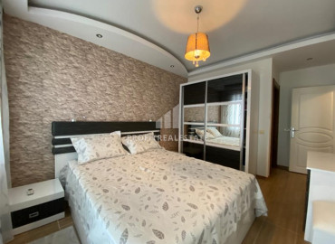 Elegant two bedroom apartment 110 m2 with furniture, in a residence with facilities, in Oba, Alanya ID-11330 фото-4