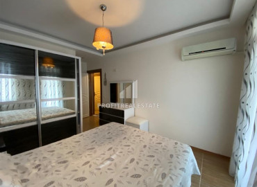 Elegant two bedroom apartment 110 m2 with furniture, in a residence with facilities, in Oba, Alanya ID-11330 фото-8