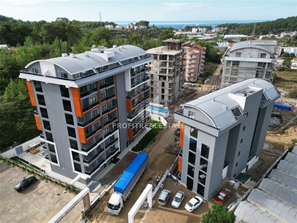 Новые двухкомнатные апартаменты в элитном жилом комплексе, Авсаллар, Аланья, 50 м2 ID-11340 фото-1