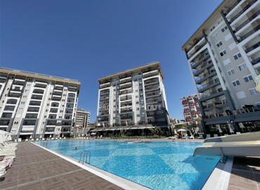 New one-bedroom apartment in a luxury residence 900 m from Incekum beach in Avsallar ID-9505 фото-1