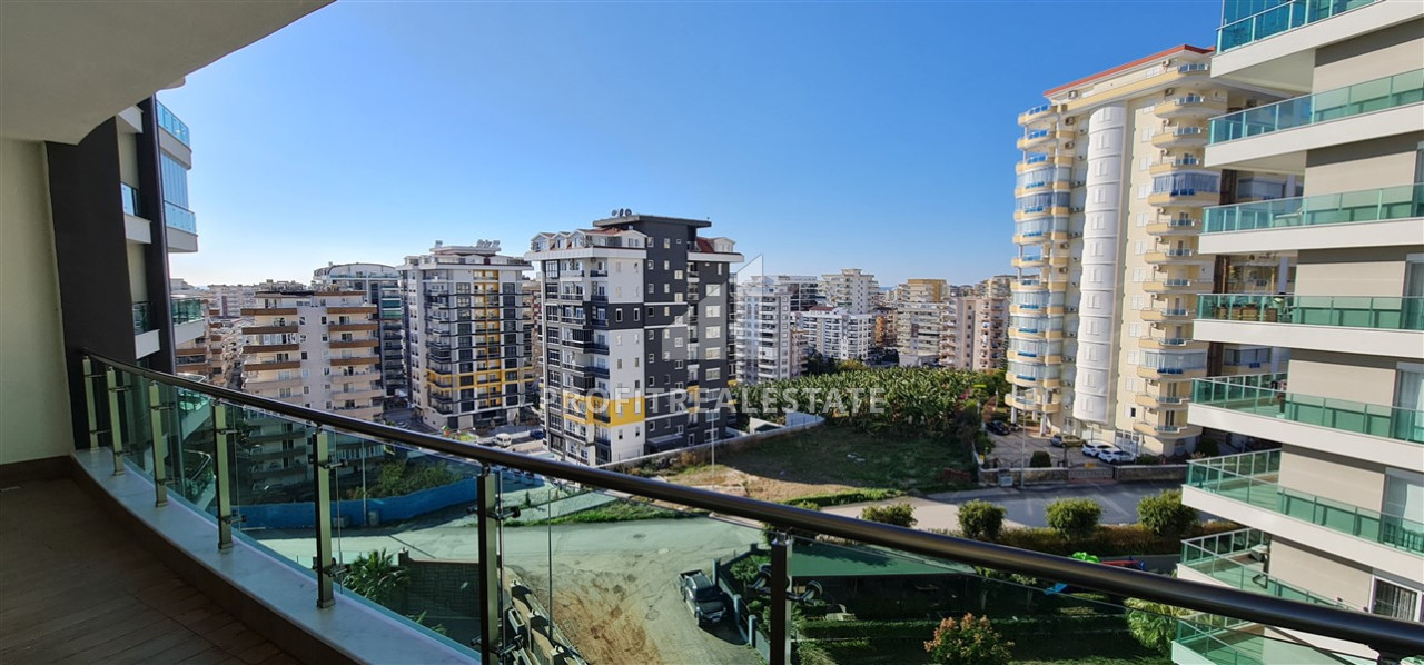 Меблированная двухкомнатная квартира, 75м² в элитном комплексе в Махмутларе, Алания ID-11348 фото-1