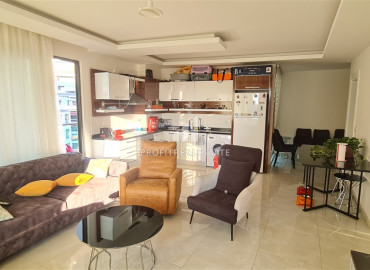 Furnished one-bedroom apartment, 75m² in a luxury residence in Mahmutlar, Alanya ID-11348 фото-2