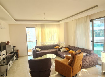 Furnished one-bedroom apartment, 75m² in a luxury residence in Mahmutlar, Alanya ID-11348 фото-3