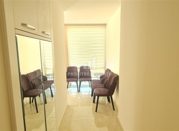 Furnished one-bedroom apartment, 75m² in a luxury residence in Mahmutlar, Alanya ID-11348 фото-7