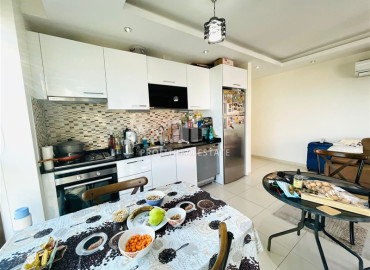 Furnished one-bedroom apartment, 60m², in a luxury residence, 300m from the sea in Alanya - Kestel ID-11352 фото-6