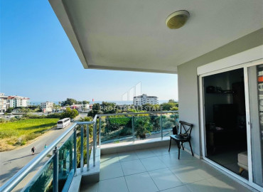 Furnished one-bedroom apartment, 60m², in a luxury residence, 300m from the sea in Alanya - Kestel ID-11352 фото-14