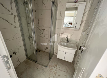 One-bedroom apartment 40 m2, with a fine finish, bathroom equipment, unfurnished, in a residence with facilities in Oba, Alanya ID-11370 фото-10
