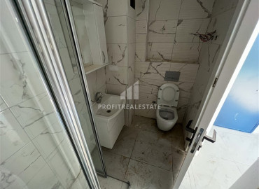 One-bedroom apartment 40 m2, with a fine finish, bathroom equipment, unfurnished, in a residence with facilities in Oba, Alanya ID-11370 фото-11