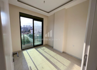 One-bedroom apartment 40 m2, with a fine finish, bathroom equipment, unfurnished, in a residence with facilities in Oba, Alanya ID-11370 фото-12