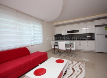 Квартира с одной спальней в комплексе отельного типа в любимом туристами Махмутларе ID-0881 фото-8