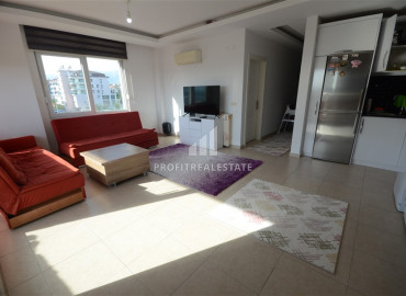 Уютная двухкомнатная квартира с мебелью, с видом на море, в 150 метрах от пляжа в Кестеле, Аланья ID-11384 фото-3
