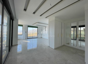 Brand new two-storey villa 420 m2 with five bedrooms and sea views in Kargicak, Alanya ID-11386 фото-9