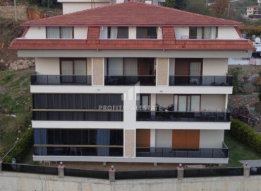 Двухуровневая квартира 160 м2 с тремя спальнями, с видом на море, без мебели, в Аланье ID-11396 фото-2