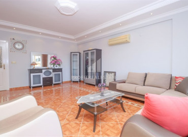 Elegant bright apartment 125 m2 with two bedrooms, furnished, 700 meters from the beach in Alanya ID-11407 фото-3