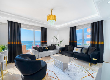 View apartment 2 + 1, 120m², in a comfortable residence on the first line in Mahmutlar, Alanya ID-11415 фото-2